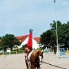 Schulterstand auf Jack